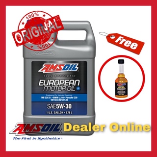 Amsoil European Premium Synthetic SAE 5w-30 Low Saps น้ำมันเครื่องสังเคราะห์แท้ 100%