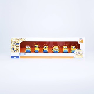 ยางลบมินเนี่ยนฟิกเกอร์ เซต 6 ชิ้น Minion Eraser Box Set 6