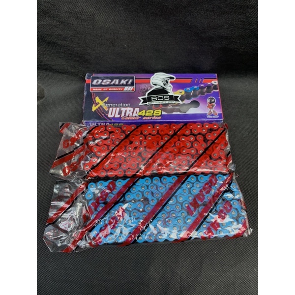 Osaki Thailand สีโซ่ 428-130 L Sonic jupiter mx Ninja r Ninja rr satria 2t vixion gsx ฯลฯ