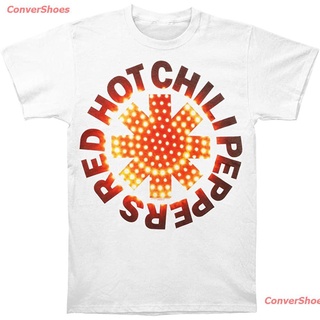 เสื้อยืดผู้ชายและผู้หญิง Bravado Mens Red Hot Chili Peppers Led Asterisk T-Shirt Popular T-shirts