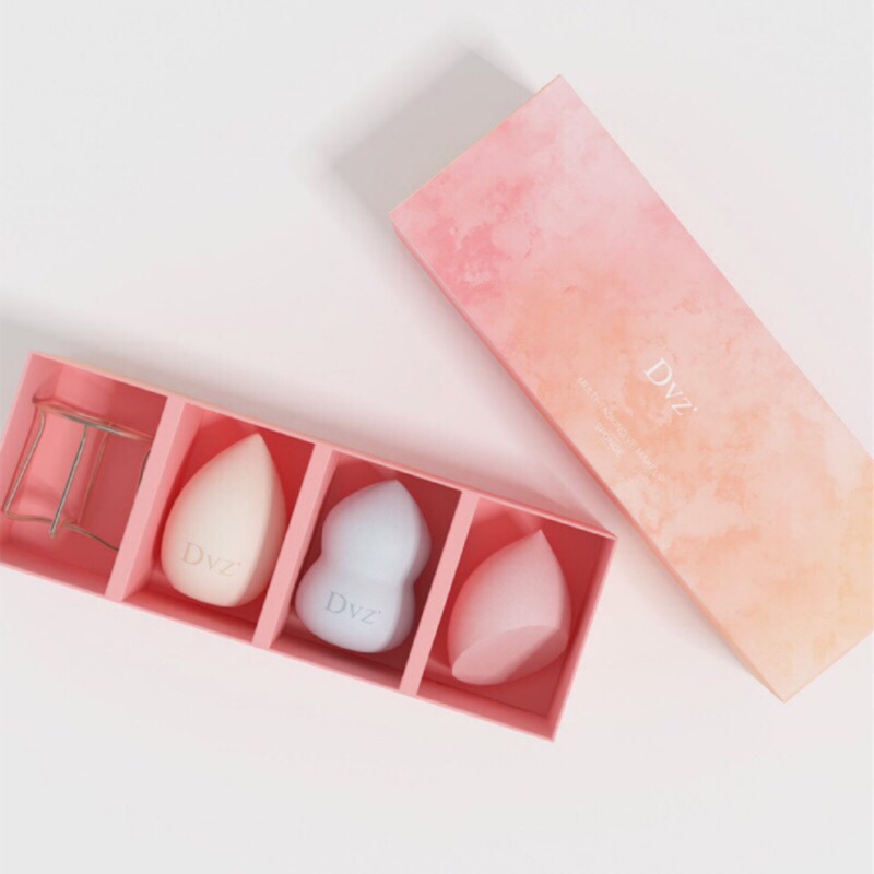 - YT Team 100% Dvz Color Extreme Glow Egging️套盒 Soft Makeup Beauty Blender ฟองน้ําความงามพร้อมขาตั้ง