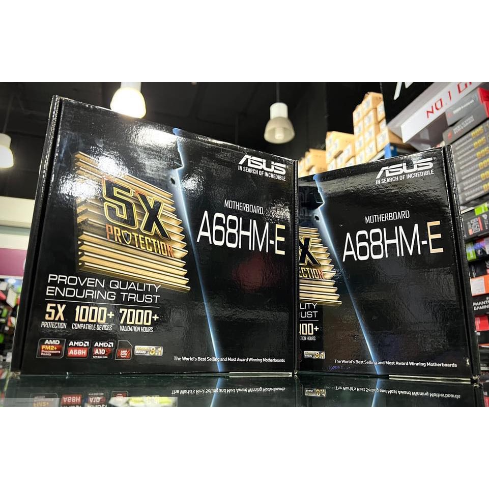 (ใหม่แท้ส่งฟรีจ้า)ASUS A68HM-E