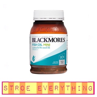 BLACKMORES ODOURLESS FISH OIL MINI CAP 400เม็ด