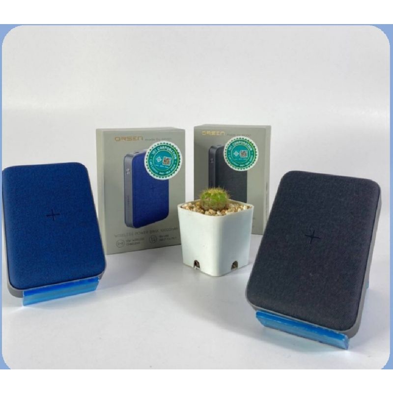 📱 Orsen Eloop EW35  พาวเวอร์แบงค์ไร้สาย  (Wireless Charge)