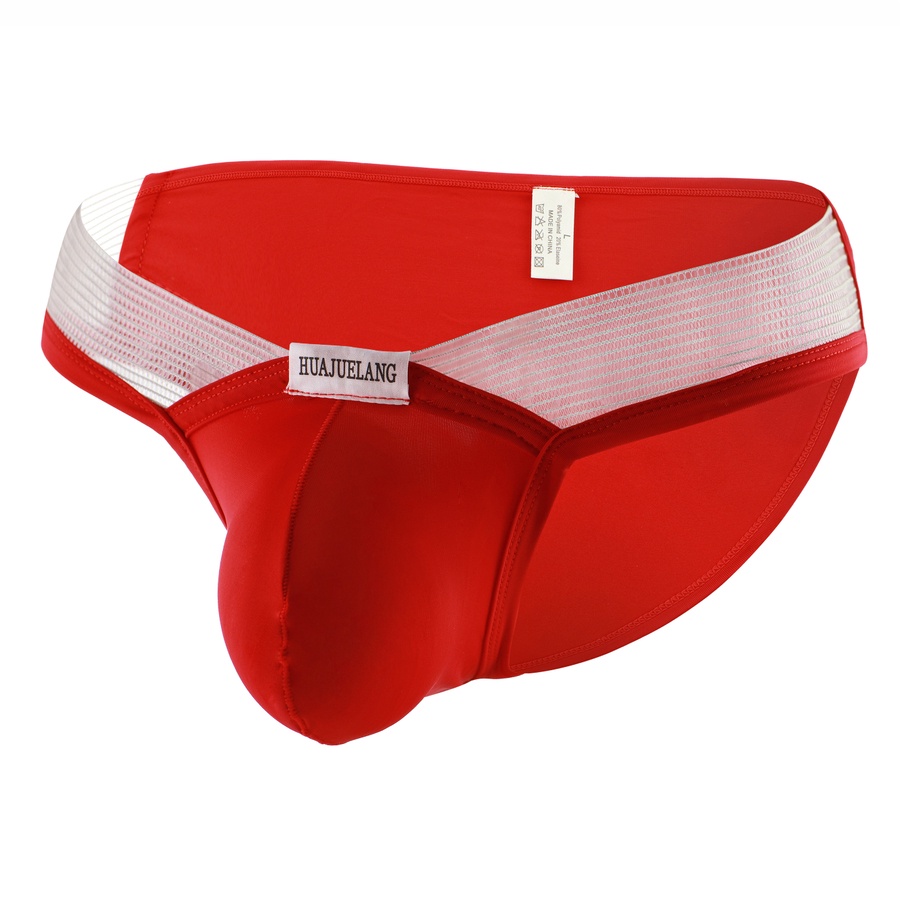 ผู้ชายชุดชั้นในชายกางเกงอวัยวะเพศชายกระเป๋า Cueca Masculina ผ้าไหมน้ําแข็ง Mens บิกินี่กางเกงกางเกงชุดชั้นใน