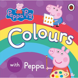 หนังสือนิทานภาษาอังกฤษ Peppa Pig: Colours [Board book]