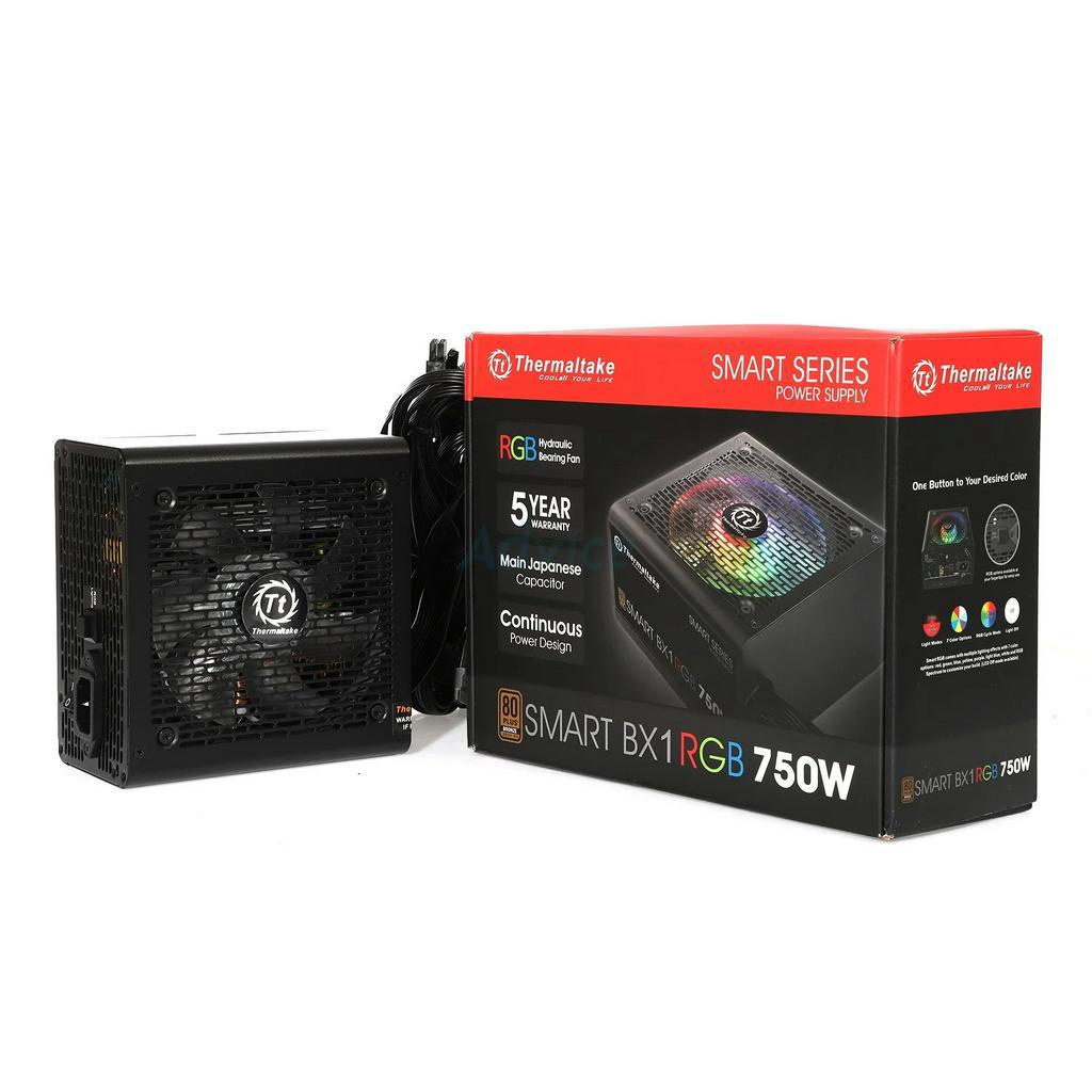 PSU (80+ Bronze) ThermalTake Smart BX1 RGB 750W.
