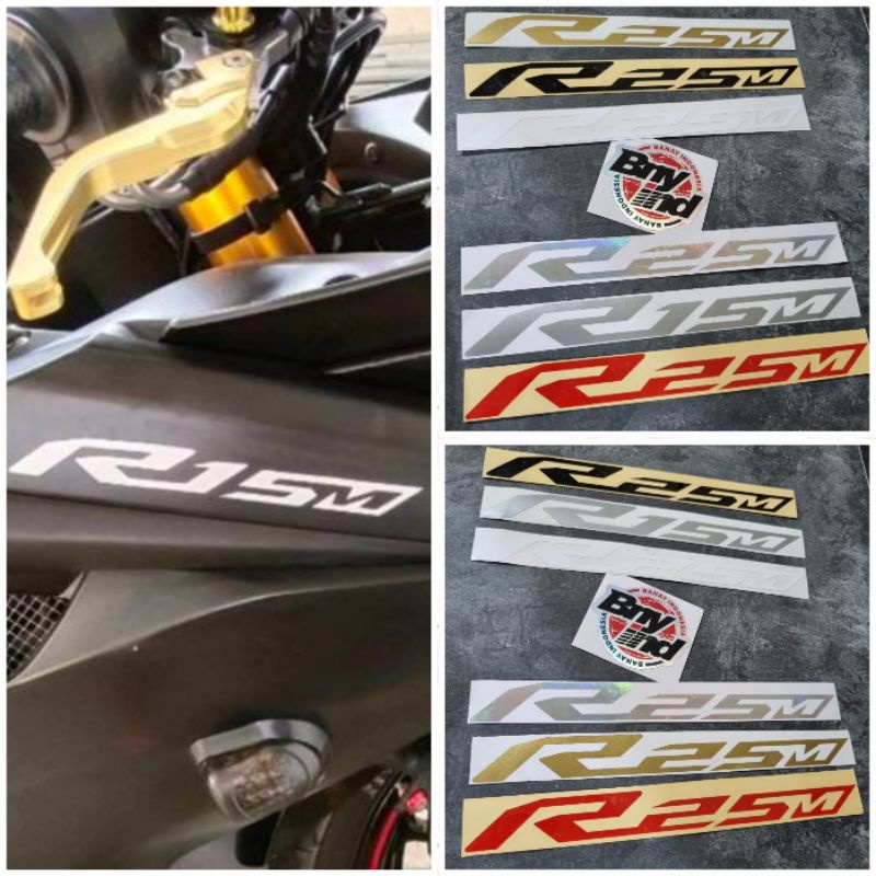 YAMAHA R15 R25 สติ๊กเกอร์ R15M R25M สติ๊กเกอร์ตัด
