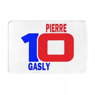 Pierre Gasly logo (1) พรมเช็ดเท้า ผ้าสักหลาด กันลื่น ดูดซับน้ํา แห้งเร็ว สําหรับห้องน้ํา 16x24 นิ้ว พร้อมส่ง