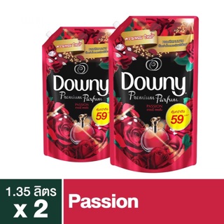 Downy® ดาวน์นี่ แพชชั่น Parfum Collection 1.35ลิตร X2 p&amp;g