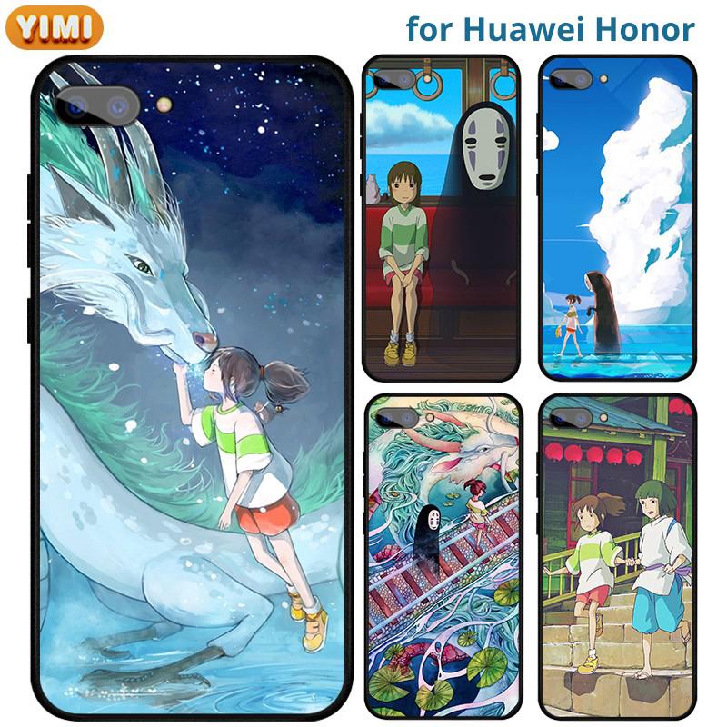 เคส HUAWEI Y6 Y7 Y6S PRO  Y7A Y6P Y9S Y9 Prime 2018 2019 มือถือสำหรับเคสโทรศัพท์มือถือลายการ์ตูน Spirited Away สําหรับ