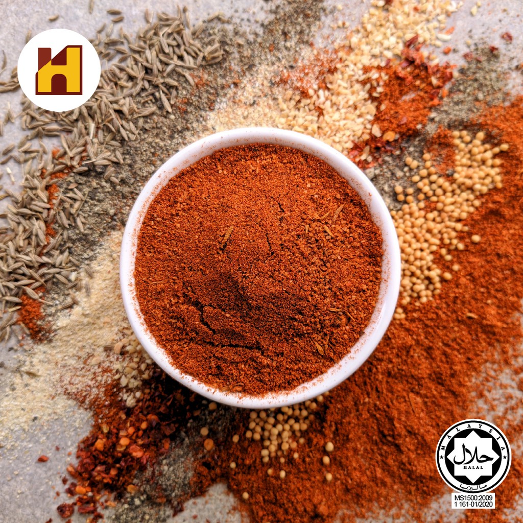 Smoky BBQ Rub/Seasoning (Rempah Perap) (ฮาลาล) (1กก.)