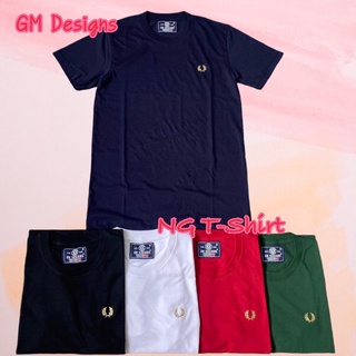 #เสื้อยืดสีพื้น #เสื้อยืดผู้ชายสีพื้น GM Designs คอนตอน 100% ผ้านิ่ม ใส่สบาย ถ่ายจากสินค้าจริง #เสื้อรวงข้าวสีพื้น