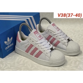 รองเท้าผ้าใบadidas superstar รองเท้ามาใหม่สวยๆ ใส่แล้วไม่ตกเทรน พร้อมส่ง