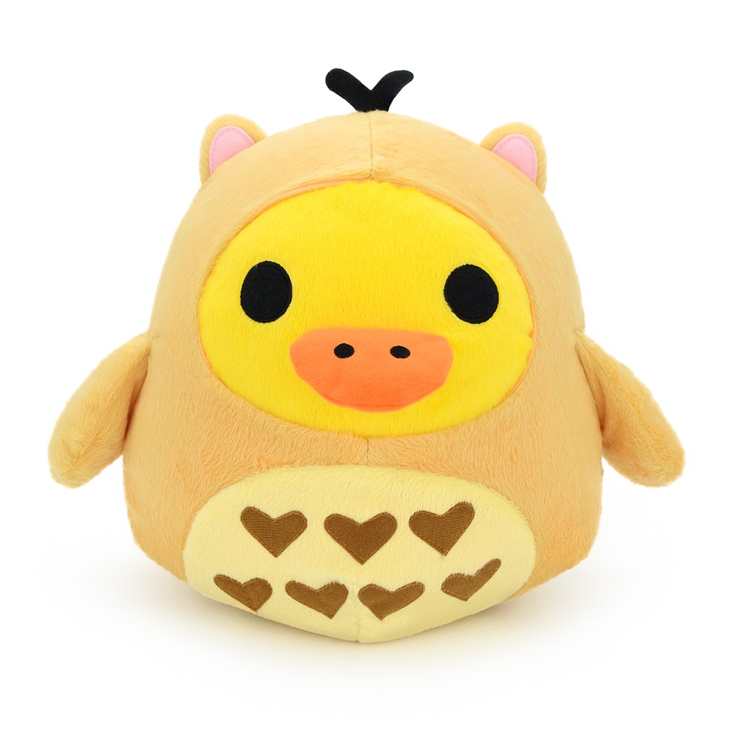 Rilakkuma ลิขสิทธิ์แท้ ตุ๊กตา โทริ ( Tori ) ชุดนกฮูก