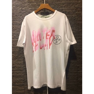 เสื้อยืด Off white logo back t-shirt Size L / XL การันตีความเหมือนที่สุดให้เลยถ่ายสดจากสินค้าจริง100%