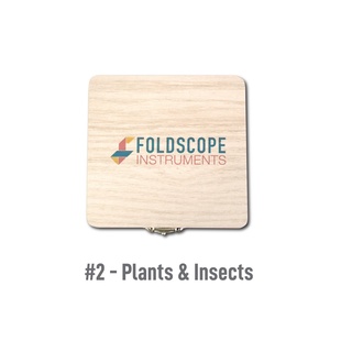 Foldscope Prepared Slide Box Set | ชุดสไลด์สำเร็จรูป #2 – พืชและแมลง [FOLDSCOPE INSTRUMENTS]