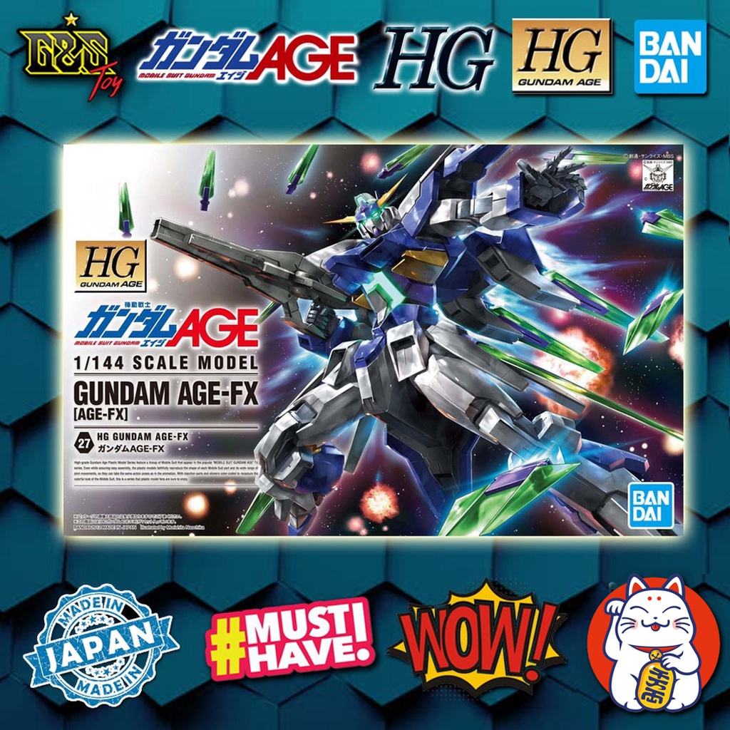HG : 1/144 Gundam AGE-FX จาก Gundam AGE
