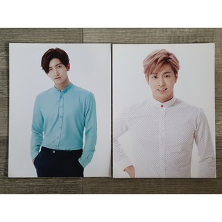 [แท้] หน้าโบรไมด์ โฟโต้บุ๊ค ชางมิน Max ยุนโฮ U-Know Yunho ดงบังชินกิ TVXQ 2014 SMTown Live in Seoul Bromide Photo Book