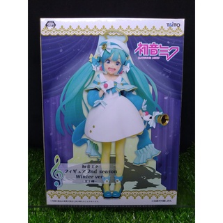 (ของแท้ หายาก) ฮัตสึเนะ มิกุ เวอร์ชั่นเด็ก HATSUNE MIKU 2nd season Winter ver. Taito