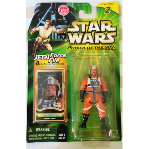 Star Wars Power Of The Jedi Jek Porkins X Wing Pilot Action Figure 3.75"