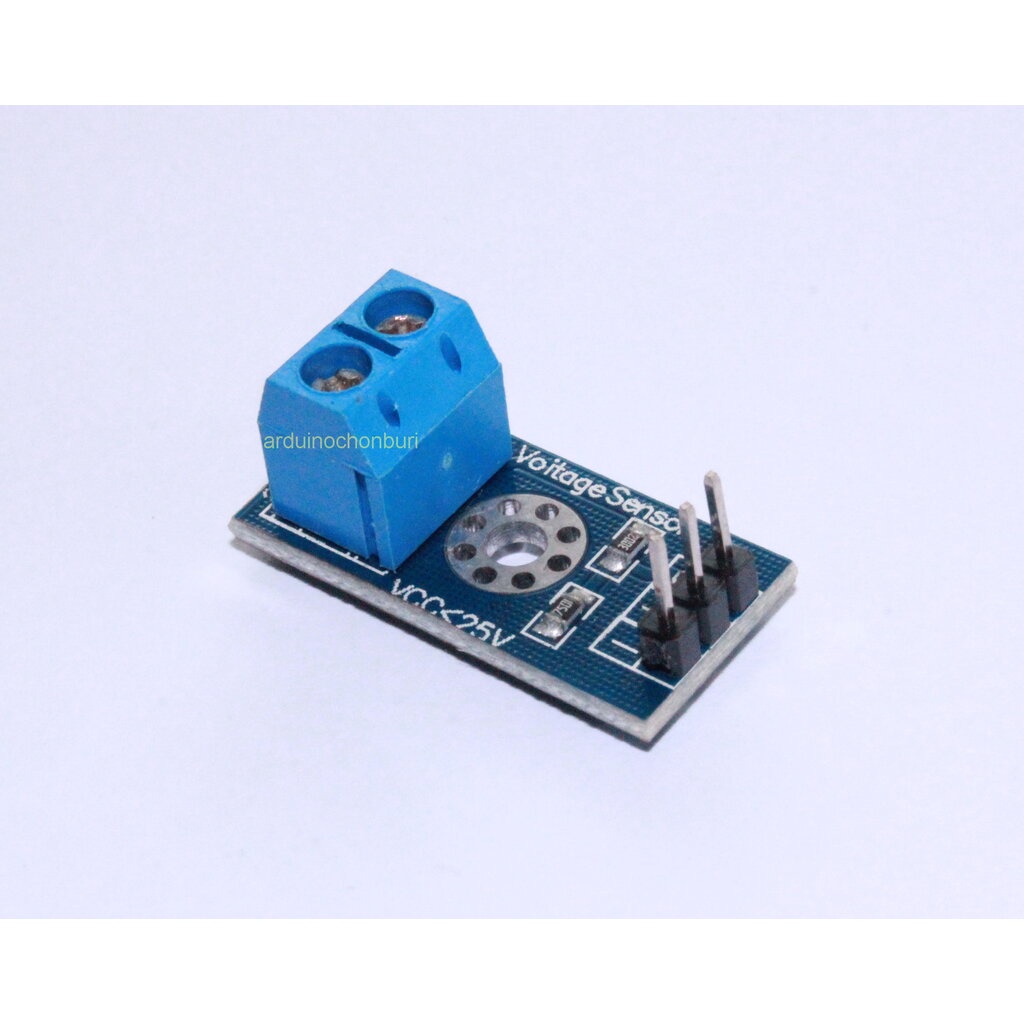 Voltage Meter Sensor 0-24V โมดูลวัดแรงดันไฟฟ้า 0-24V