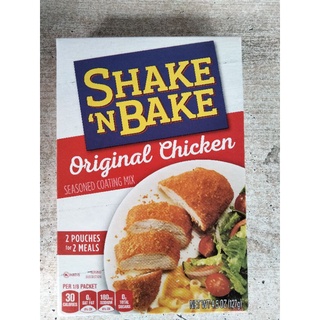 Kraft Shake n Bake Org Chicken แป้งชุบทอดปรุงสำเร็จ 127 กรัม