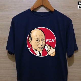 Combed Sale เสื้อยืดแขนสั้น 30s Distro Sugiono Fck สําหรับผู้ชาย