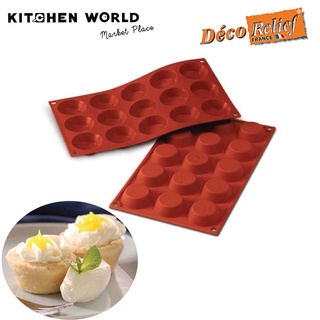 Deco Relief D014 Tartelletes 5 cm Silicone Mould NR.015 / พิมพ์ซิลิโคน