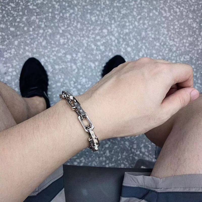 Monogram Chain Bracelet S00 - Men - Fashion Jewelry