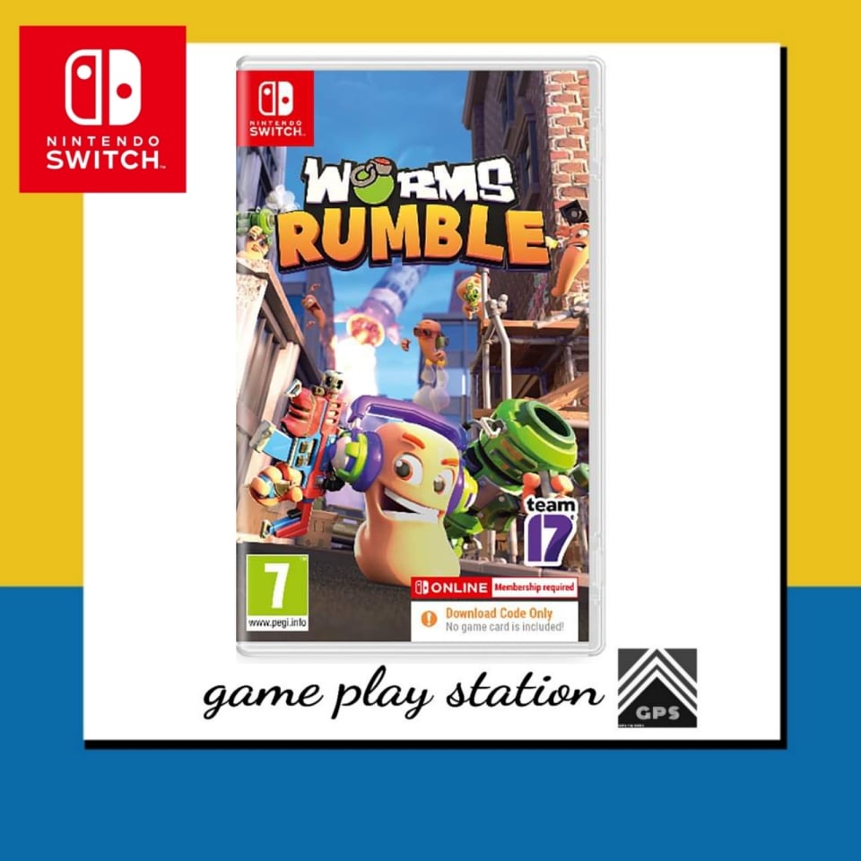nintendo switch worms rumble ( english zone 2 ) full game donwload code