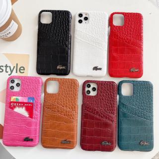 【ขายส่ง】เคสโทรศัพท์มือถือลายหนังจระเข้สําหรับ Iphone 11 Pro Max Xr X Xs Max iphone12 promax casing iphone 11pro