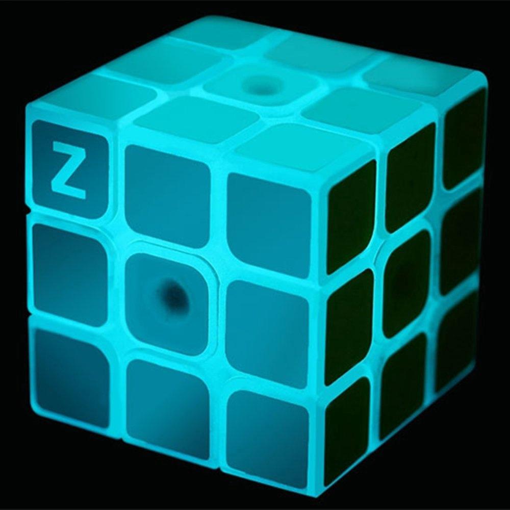 ของเล่นรูบิคพลาสติกเรืองแสงขนาด 3x3