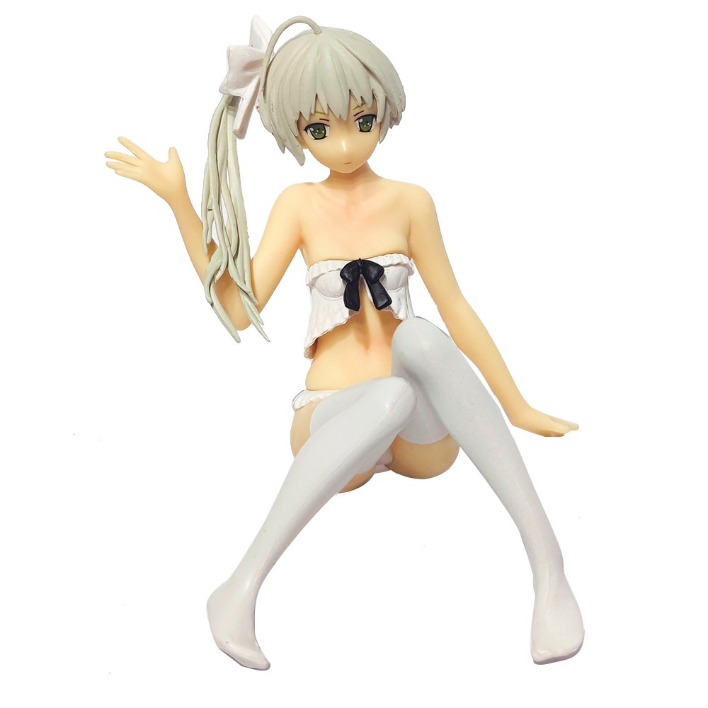 Yosuga No Sora Anime Action Figures Sora Kasugano 3 Modelos Kimono Fan  Sitting Postura Carro Decoração Pvc Coleção Bonecas Modelo