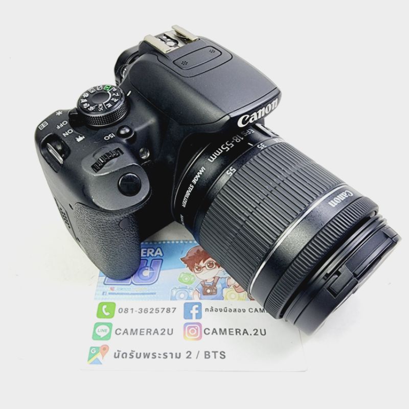 กล้อง Canon EOS 700D + 18-55