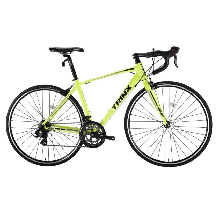 TrinX จักรยานเสือหมอบ รุ่น R600N size 18 (สีเขียว/เทา/ดำ)