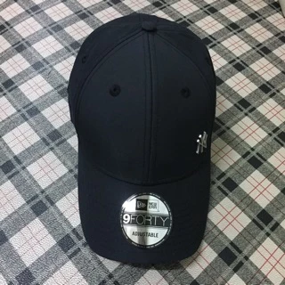 [🔥Hot Items] เบา ใส่สบาย แท้ 💯% ปรับแบบใหม่ New Era New York Yankees NY 9Forty Mini Metal Flawless Cap #หมวกny
