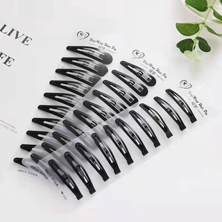 กิ๊บติดผมสีดำ ✨ กิ๊บนักเรียน ✨ กิ๊บทำงาน -1แพ็คมี 12ชิ้นราคา 15บาท - แบ่งขายราคาคู่ละ 4บาท