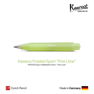 Kaweco Frosted Sport "Fine Lime" 3.2mm Clutch Pencil - ดินสอคลัชต์คาเวโก้ฟรอสต์สปอร์ต สีเขียวไลม์