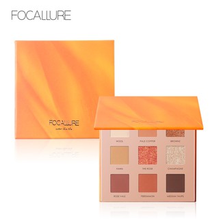 FOCALLURE 9 สีอายแชโดว์เนื้อแมทชิมเมอร์