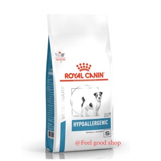 Royal canin Hypoallergenic small dog under 10 kg. ขนาด 3.5 kg. Exp.07/2024 สำหรับสุนัขพันธฺ์เล็กที่มีภาวะแพ้อาหาร