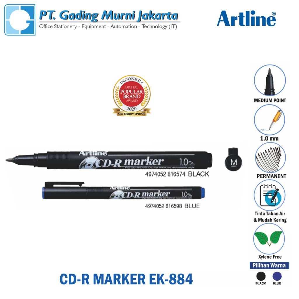 ARTLINE EK 884 CD-R MARKER