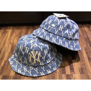 MLB Print denim  Bucket Hat