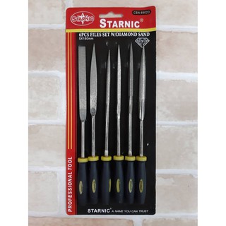 STARNIC ตะไบเพชร ชุด 6 ชิ้น 5x180 mm