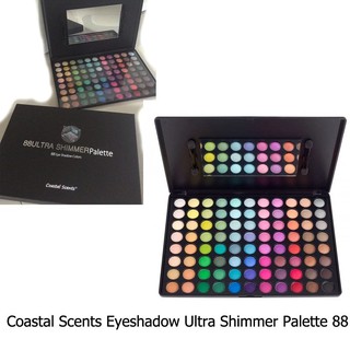 Coastal Scents Eyeshadow Ultra Shimmer Palette -อายแชโดว์ 88 สี