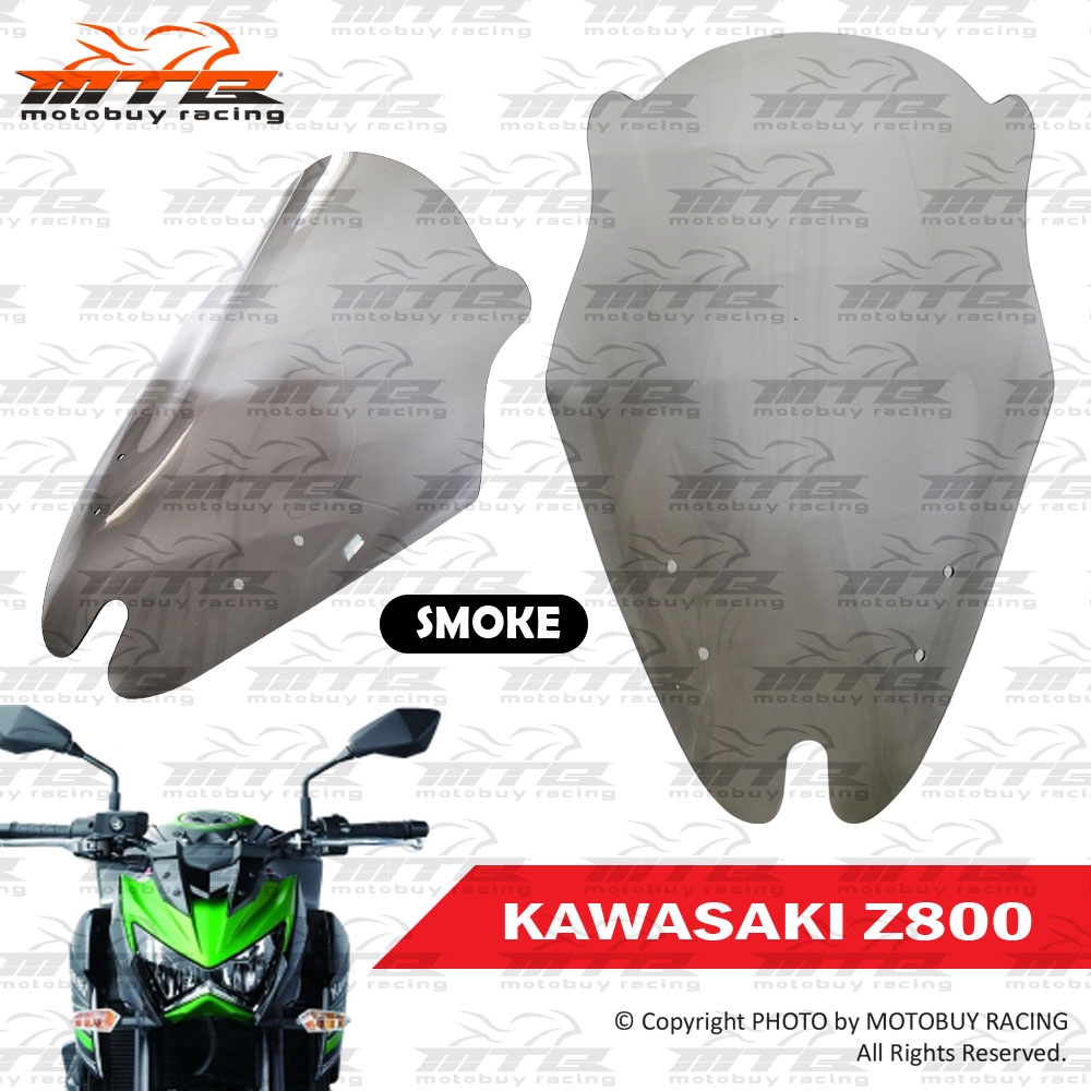 KAWASAKI Z800 WINDSHIELD (2.5MM THICKNESS)