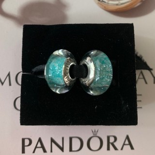 Pandora แท้ 100% มูราโน่ เจ้าหญิงแอเรียล เรืองแสงได้ Murano Ariel Disney Charm