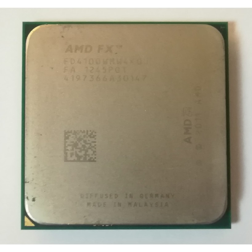 ️CPU FX4100 3.6Ghz Turbo 3.8Ghz(4คอ4เทรด) ฟรีซิลิโคลน1ซอง FX 4100 ...