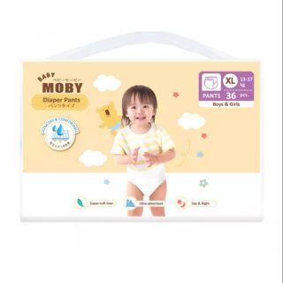 ผ้าอ้อมสำเร็จรูป แพมเพิส เบบี้โมบี้ Baby moby ไซต์ XL