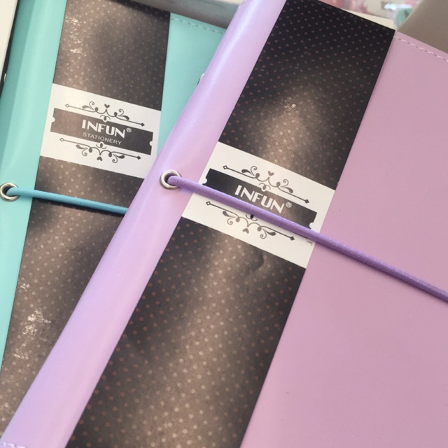 ATSIXAM พร้อมส่ง แพลนเนอร์ IN FUN A7 พาสเทล